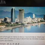 Theo tạp chí Grazia, nếu trước đây Bồ Đào Nha hay Maroc thường được nhắc tới như những lựa chọn hàng đầu cho những người Pháp muốn ra nước ngoài sinh sống khi về hưu, thì hiện Đà Nẵng-vốn được ví như “Miami của châu Á” - đang dần thu hút sự quan tâm. (Ảnh: TTXVN phát)