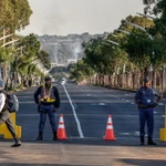 Cảnh sát Nam Phi. (Nguồn: bssnews)