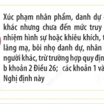 Mức phạt vi phạm trật tự công cộng, sự yên tĩnh chung, đăng ký, quản lý cư trú 