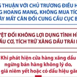Người dân và doanh nghiệp không tích trữ xăng dầu