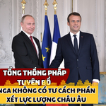 Nga "không có tư cách phán xét" lực lượng châu Âu tại Ukraine