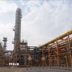 Dự án khí tự nhiên hóa lỏng ở Basra, Iraq. (Ảnh: THX/TTXVN)