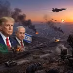 Mỹ-Israel mở đợt không kích dữ dội vào cầu cảng Iran gần eo biển Hormuz 