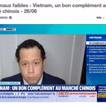 Ông Mickaël Driol, Tổng Giám đốc Mekong Partners, trong cuộc trao đổi với kênh BFM Business của Pháp. (Ảnh: TTXVN phát)
