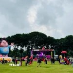 Lễ hội Tết Nguyên đán Nusantara 2026. (Ảnh: Đỗ Quyên/TTXVN)