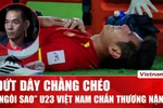 Trung vệ U23 Hiểu Minh chấn thương nặng, phải nghỉ thi đấu bao lâu?