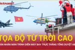 Choáng ngợp màn trình diễn của trực thăng, Su-30MK2 trong buổi tổng duyệt A80