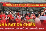 Lắp dựng 10 nhà bạt dã chiến phục vụ nhân dân xem diễu binh, diễu hành