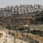 Quang cảnh khu định cư ở Efrat ở ngoại ô thành phố Bethlehem, Khu Bờ Tây. (Ảnh: Getty Images/TTXVN)