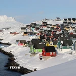 Quang cảnh thành phố Nuuk, Greenland. (Ảnh: THX/TTXVN)