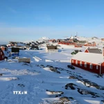Quang cảnh thành phố Nuuk, Greenland. (Ảnh: THX/TTXVN)