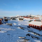 Quang cảnh thành phố Nuuk, Greenland. (Ảnh: THX/TTXVN)
