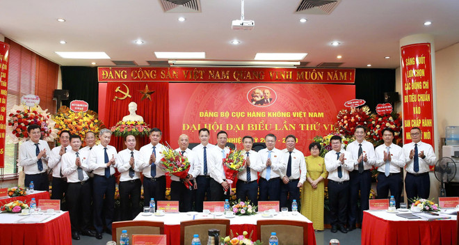 Đại hội đại biểu Đảng bộ Cục Hàng không Việt Nam đã diễn ra thành công và đề ra phương hướng, mục tiêu cho giai đoạn 2025-2030. (Ảnh: Việt Hùng/Vietnam+) img-20250613-160858.jpg