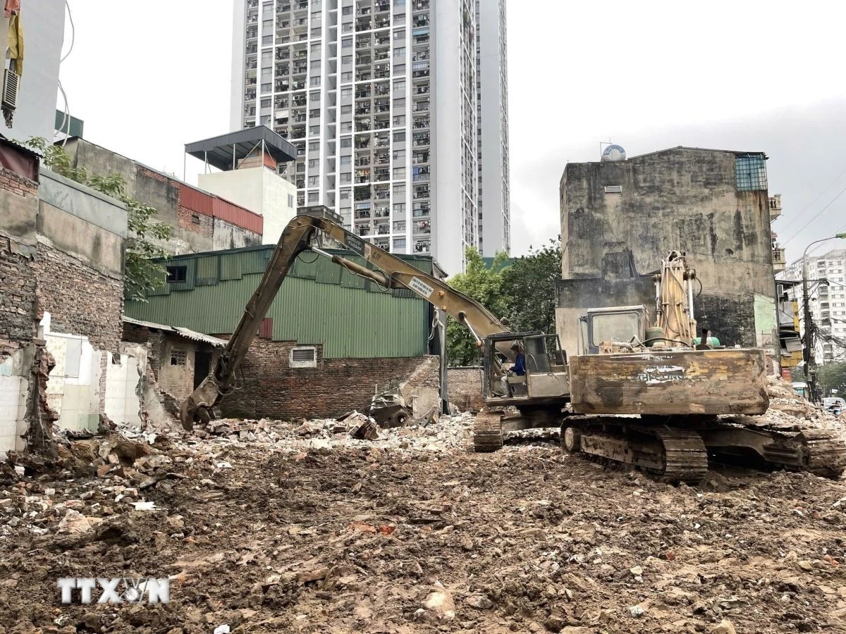 Hà Nội quyết tâm bàn giao mặt bằng đường Tâm Trinh mở rộng đúng tiến độ