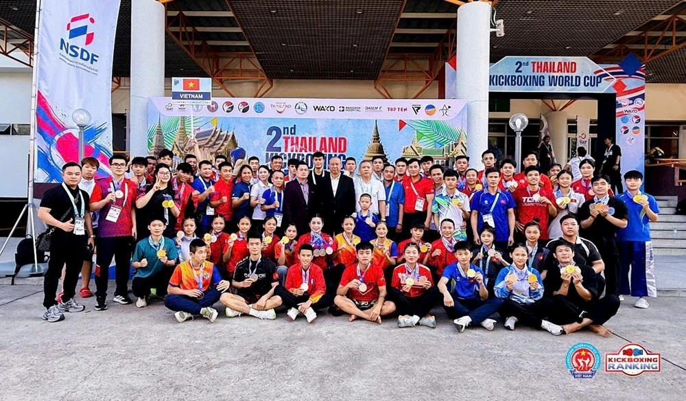 Việt Nam tạo dấu ấn đậm nét tại Cúp Kickboxing thế giới 2026
