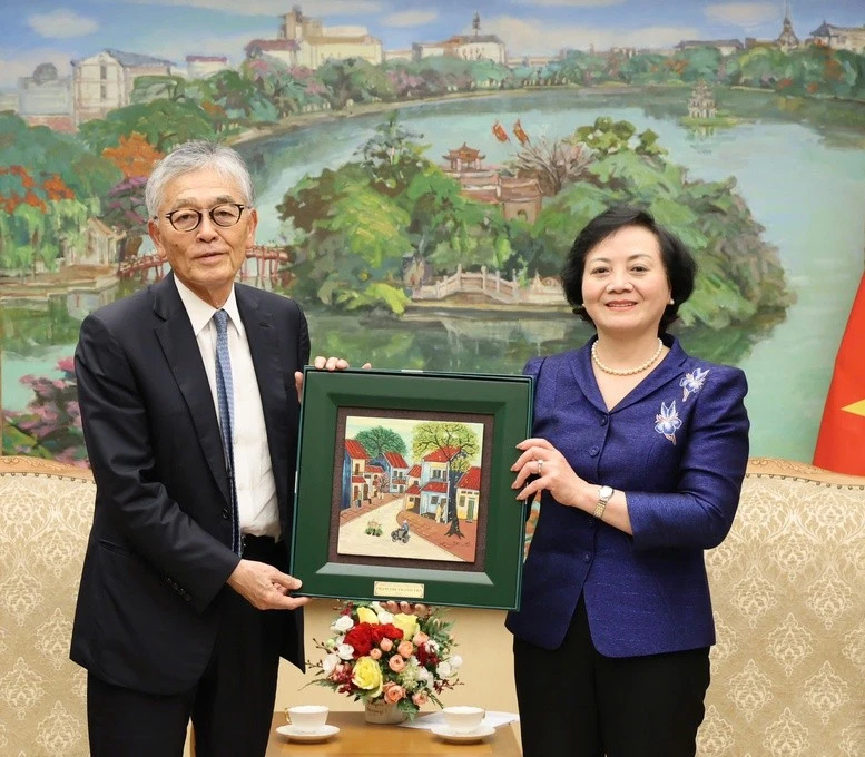 Phó Thủ tướng Phạm Thị Thanh Trà tiếp Chủ tịch kiêm Tổng giám đốc Tập đoàn Erex