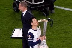 Son Heung-min không được nhận huy chương vô địch Europa League. (Nguồn: Getty Images)