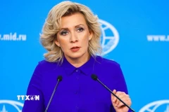 Người phát ngôn Bộ Ngoại giao Nga Maria Zakharova. (Ảnh: TASS/TTXVN)