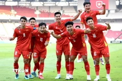 U23 Việt Nam sẵn sàng chinh phục ngôi vương U23 Đông Nam Á 2025. (Ảnh: VFF/TTXVN phát)