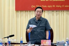 Phó Thủ tướng Chính phủ Trần Hồng Hà phát biểu chỉ đạo. (Ảnh: Sỹ Thắng/TTXVN)