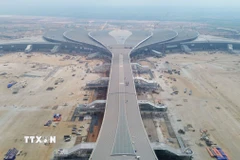 Nhà ga hành khách sân bay Long Thành. (Ảnh: Công Phong/TTXVN)