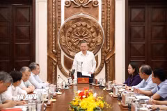 Tổng Bí thư, Chủ tịch nước Tô Lâm phát biểu. (Ảnh: Thống Nhất/TTXVN)