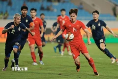 Sau hai năm, Việt Nam và Thái Lan lại tái ngộ ở chung kết AFF Cup. (Ảnh: Minh Quyết/TTXVN)