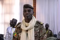 Bộ trưởng Quốc phòng Mali Sadio Camara, hồi năm 2024. (Nguồn: AFP)