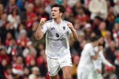 Harry Maguire tỏa sáng giúp M.U đánh bại Liverpool. (Nguồn: Getty Images)