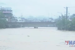 Lũ trên các sông tại Cao Bằng tiếp tục dâng cao
