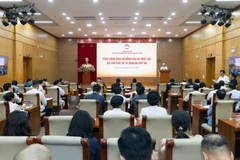 Quang cảnh Lễ phát động. (Nguồn: mattran)