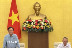 Phó Chủ tịch Quốc hội Lê Minh Hoan phát biểu. (Ảnh: Hải Ngọc/TTXVN)