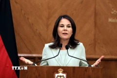 Cựu Ngoại trưởng Đức Annalena Baerbock. (Ảnh: THX/TTXVN)
