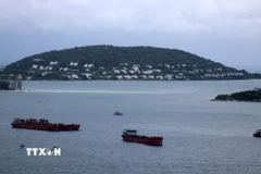 Điểm du lịch Mũi Ông Đội phía Nam đảo Phú Quốc. (Ảnh: Lê Huy Hải/TTXVN)