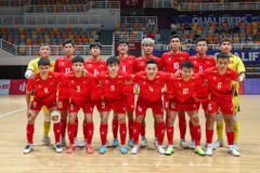 Tuyển nam Futsal Việt Nam vươn lên top 20 thế giới. (Nguồn: VFF)