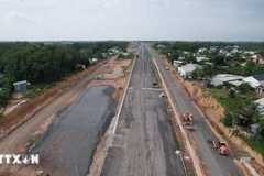 Đường Vành đai 3 - Thành phố Hồ Chí Minh. (Ảnh: Công Phong/TTXVN)