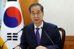 Cựu Thủ tướng Hàn Quốc Han Duck Soo. (Ảnh: Yonhap/TTXVN)