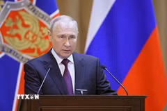 Tổng thống Nga Vladimir Putin. (Ảnh: Sputnik/TTXVN)
