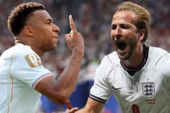 Mbappe và Kane ngoài mục tiêu giúp đội nhà giành hạng 3, còn cạnh tranh danh hiệu Vua phá lưới World Cup 2026. (Ảnh: AFP/TTXVN)