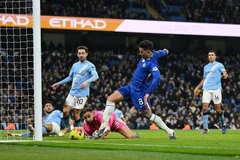 Enzo Fernandez khiến Man City phải chia điểm tại Etihad. (Nguồn: Getty Images)