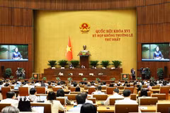 Những quyết sách tại Kỳ họp không thường lệ thứ nhất của Quốc hội khóa XVI được kỳ vọng sẽ khơi thông các nguồn lực, tạo động lực tăng trưởng mới. (Ảnh: Doãn Tấn/TTXVN)