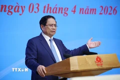 Thủ tướng Phạm Minh Chính, Trưởng Ban Chỉ đạo quốc gia về hội nhập quốc tế kết luận phiên họp của Ban Chỉ đạo. (Ảnh: Dương Giang/TTXVN)