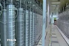 Bên trong một cơ sở hạt nhân của Iran. (Ảnh: IRNA/TTXVN)