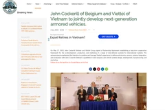 Army Recognition đăng bài phân tích về thỏa thuận của Viettel High Tech và John Cockerill Defense.