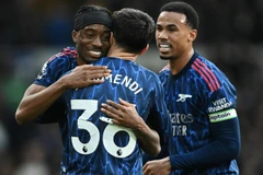 Arsenal tạm bỏ xa nhóm bám đuổi 7 điểm. (Nguồn: Getty Images)