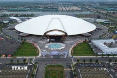 Trung tâm Triển lãm Việt Nam. (Ảnh: Quốc Khánh/TTXVN)