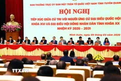 Quang cảnh Hội nghị. (Ảnh: Quang Cường/TTXVN)