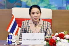 Thủ tướng Thái Lan Paetongtarn Shinawatra. (Ảnh: Doãn Tấn/TTXVN)