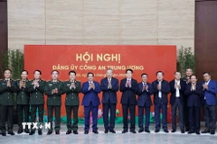 Tổng Bí thư Tô Lâm và các đại biểu. (Ảnh: Thống Nhất/TTXVN)