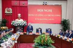 Tổng Bí thư Tô Lâm phát biểu. (Ảnh: Thống Nhất/TTXVN)